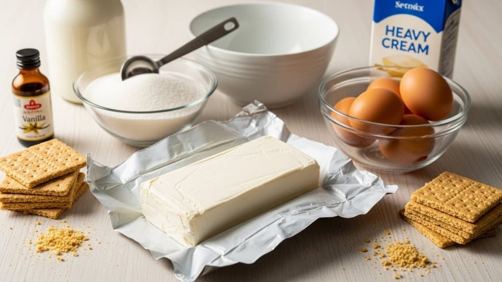 Cheesecake Malzemeleri