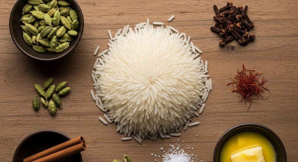 Basmati Pilav Malzemeleri