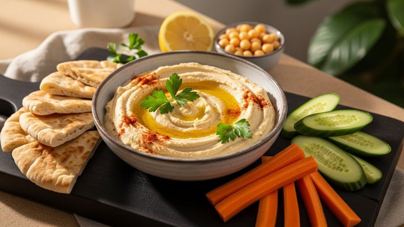Humus Tarifi - Pürüzsüz Humus Nasıl Yapılır