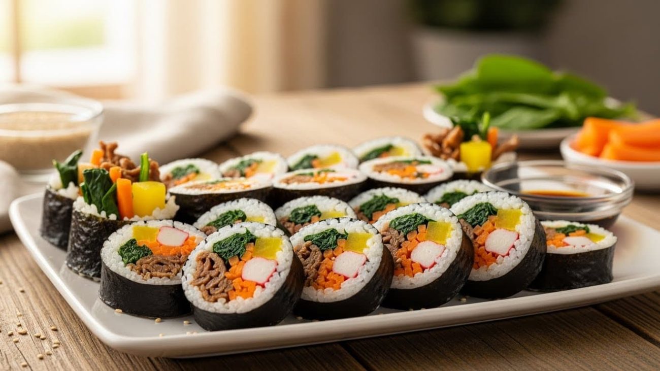 Kimbap Tarifi - Kore Usulü Kimbap Nasıl Yapılır