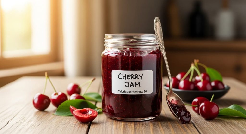 Kiraz Reçeli Kalori Oranı