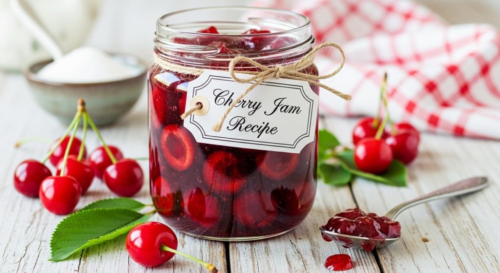 Kiraz Reçeli Nasıl Yapılır