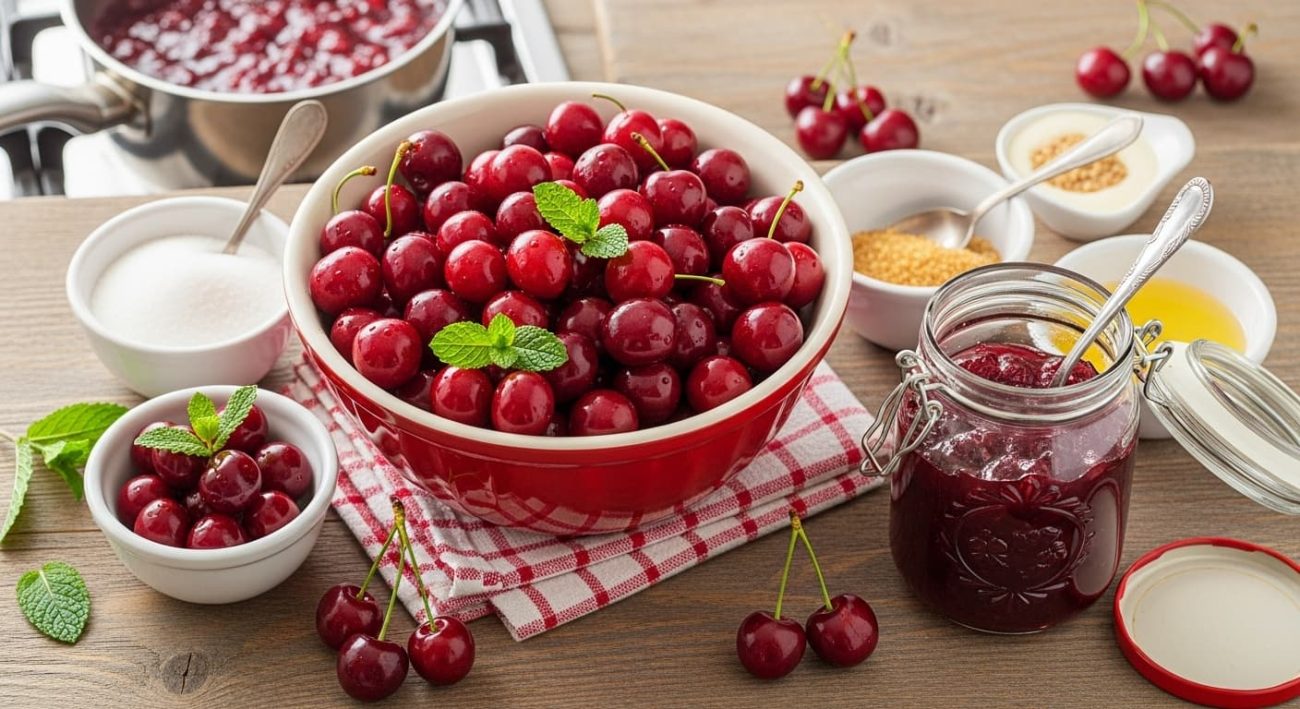 Kiraz Reçeli Tarifi, Nasıl Yapılır