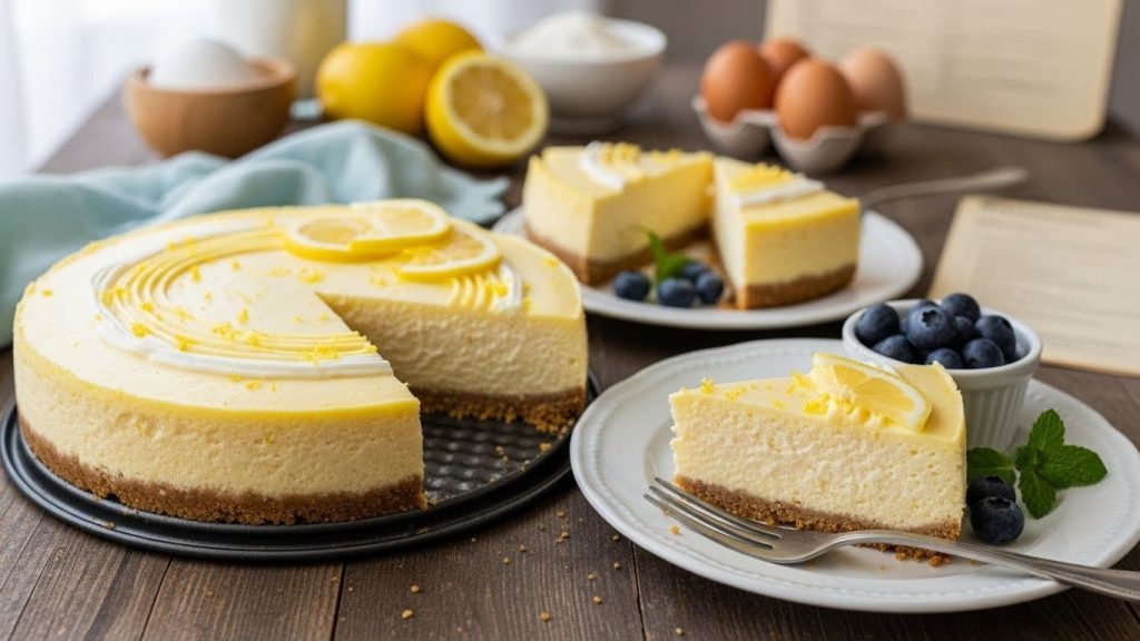 Limonlu Cheesecake Nasıl Yapılır