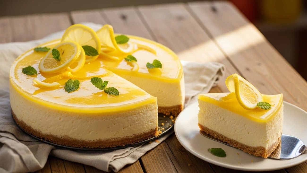 Limonlu Cheesecake Tarifi, Nasıl Yapılır