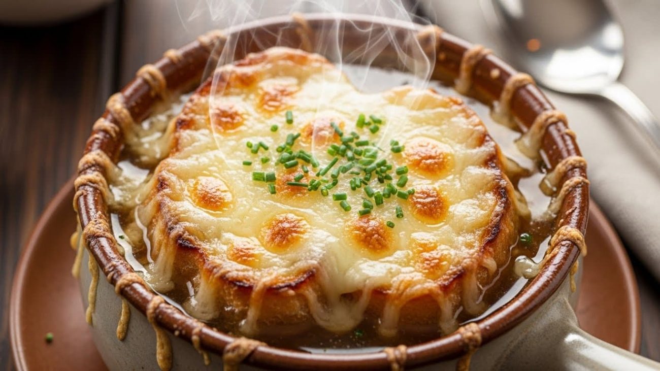 Orijinal Fransız Usulü Soğan Çorbası Tarifi Nasıl Yapılır