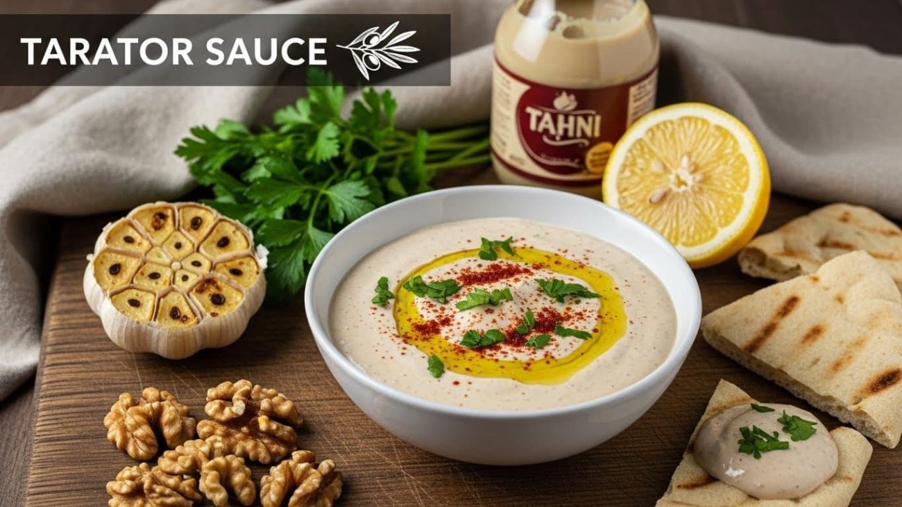 Tarator Sos Tarifi Tarator Sos Nasıl Yapılır