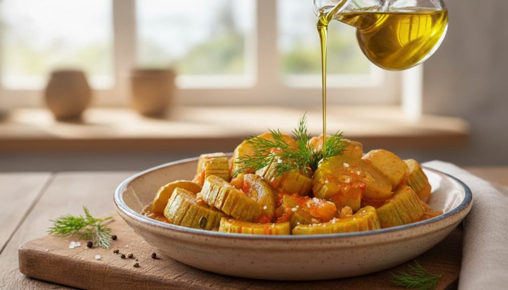 Zeytinyağlı Kabak Yemeği Nasıl Yapılır