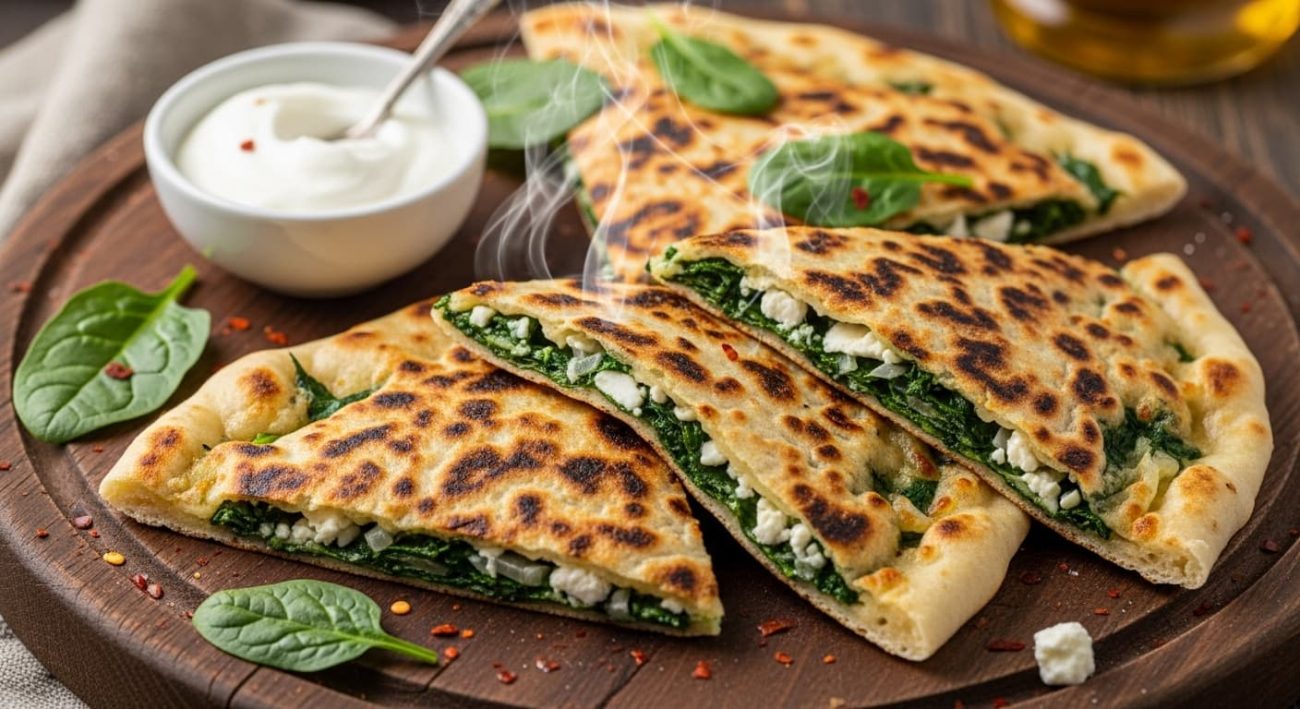 Ispanaklı Gözleme Tarifi, nasıl yapılır