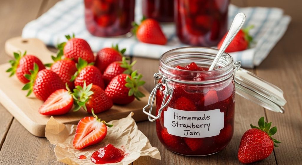 Çilek Reçeli Nasıl Yapılır