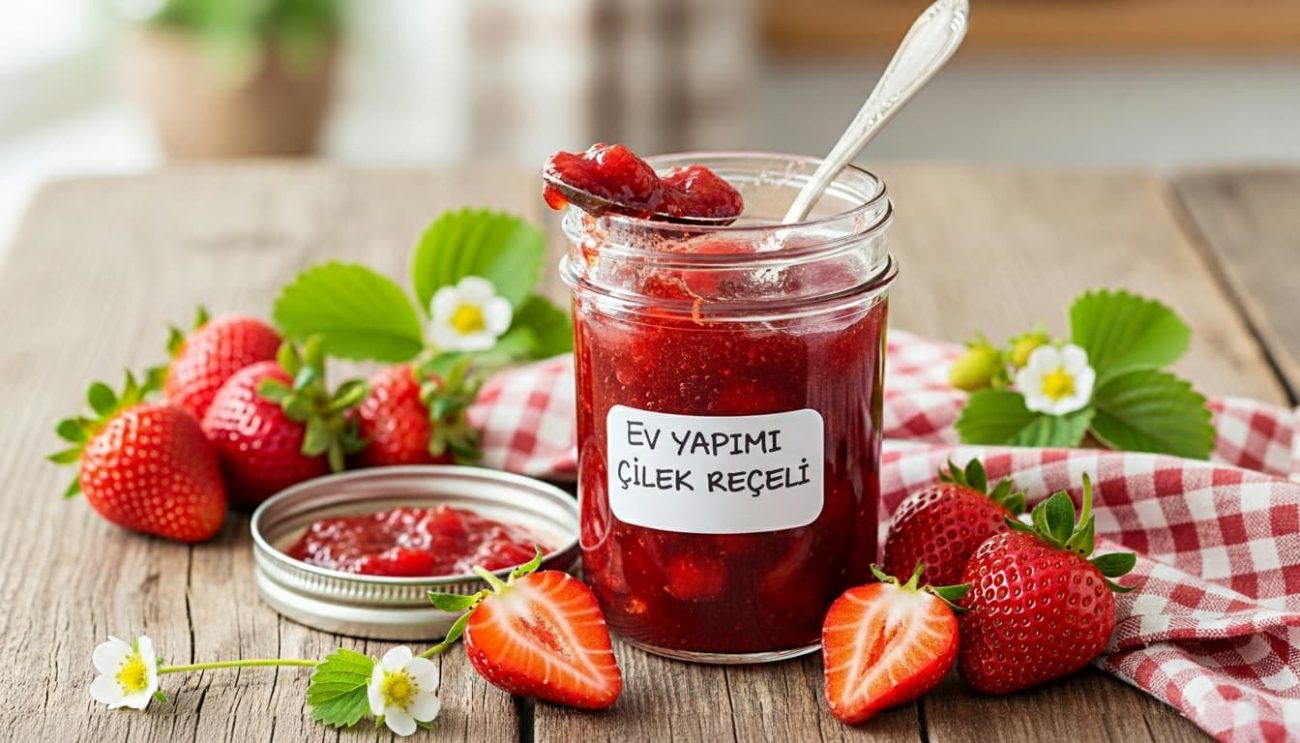 Çilek Reçeli Tarifi: Nasıl Yapılır, Malzemeleri, Püf Noktaları